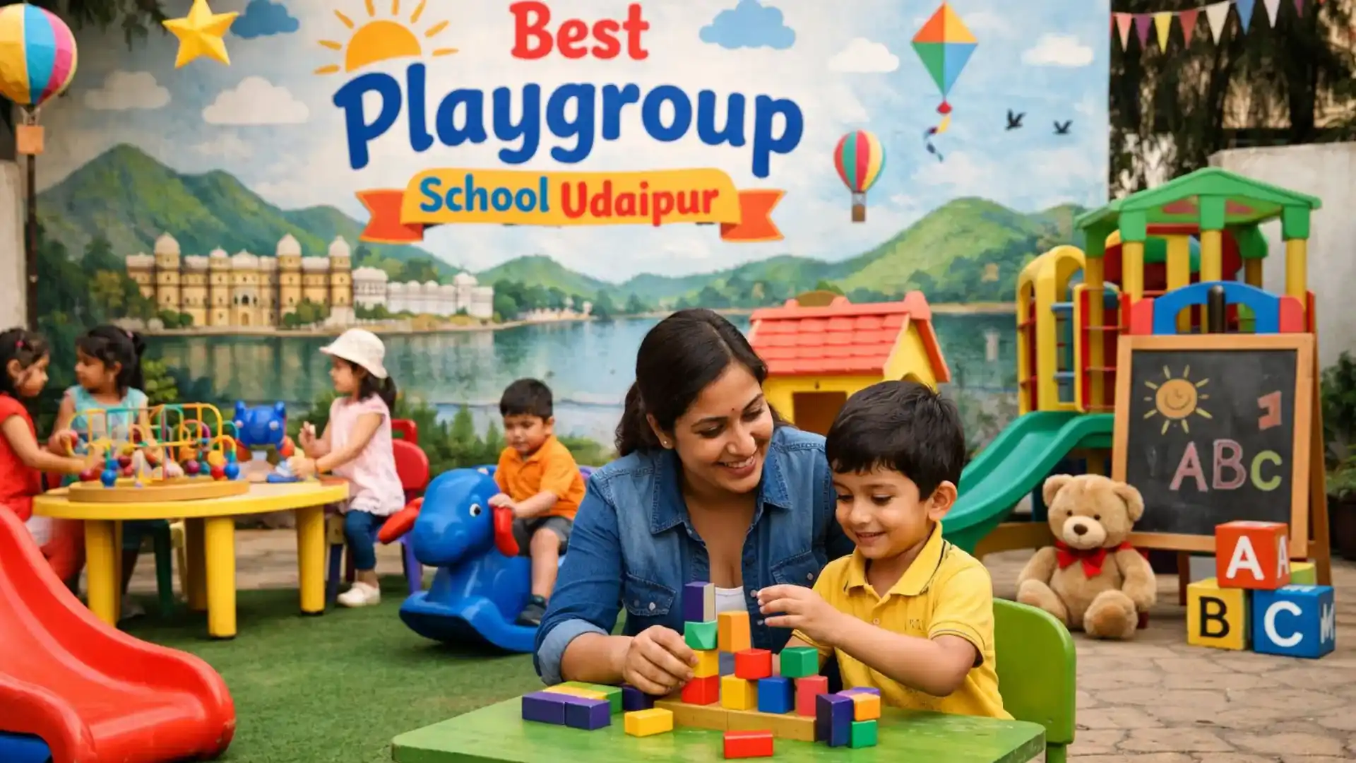 Best Playgroup School Udaipur: Building the Strongest Foundation for Your Child’s First Learning Journey